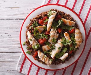 Chicken Lentil Salad